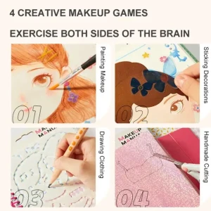 Cartea - set pentru micul make-up artist „balul prințesei” Thumbnail 5