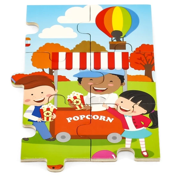 Puzzle din lemn "anotimpuri: toamna" 24 elem. 4
