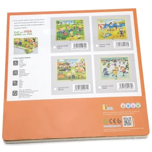 Puzzle din lemn "anotimpuri: toamna" 24 elem. Thumbnail 5