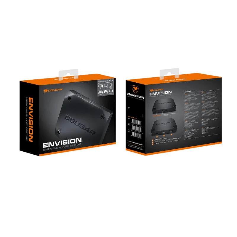Captură video cougar envision, negru 2