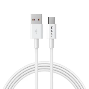Кабель mcdodo element series usb-a to type-c 5a 100w qc4.0, белый