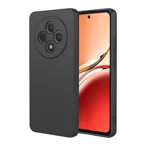 Woo case silicone neo soft для oppo reno 12f/12fs, черный
