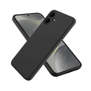 Чехол woo liquid silicone для samsung a06, черный