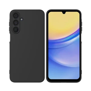 Чехол woo case liquid silicone для samsung a16 4g, черный