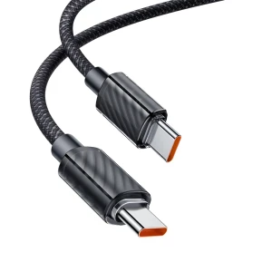 Кабель mcdodo dichromatic series type-c to type-c 5a 100w 1.2м, черный Thumbnail 2