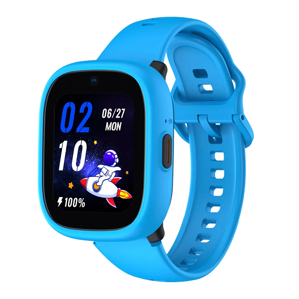 Детские умные часы lagenio kids smart watch 4g, k3, с двумя ремешками синим и черным 2