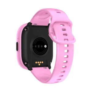 Детские умные часы lagenio kids smart watch 4g, k3, с 2 ремешками розовый и фиолетовый Thumbnail 4
