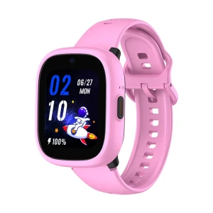Детские умные часы lagenio kids smart watch 4g, k3, с 2 ремешками розовый и фиолетовый Thumbnail 2