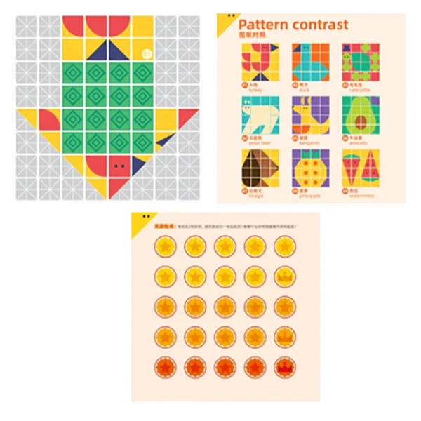 Joc de masă origami "geometrie versatilă", nivelul 2 2