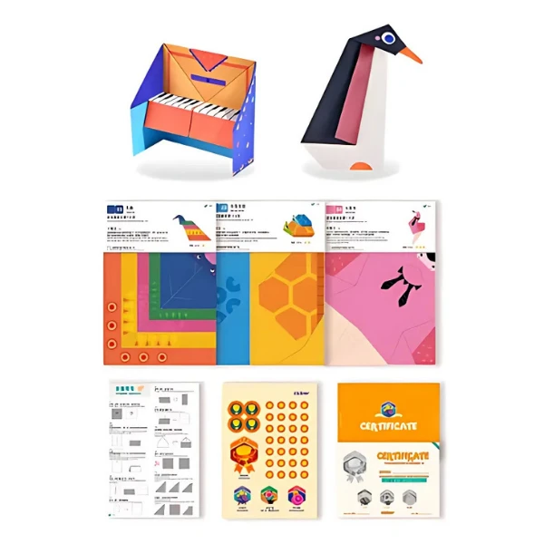 Set de creație "let's origami" – nivelul 3 2