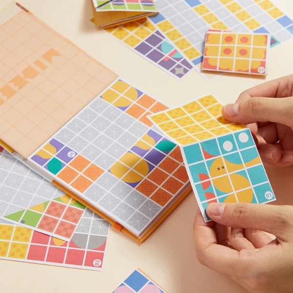 Joc de masă origami "geometrie versatilă", nivelul 1 4