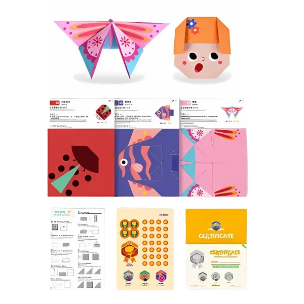 Set de creație "let's origami" – nivelul 2 2