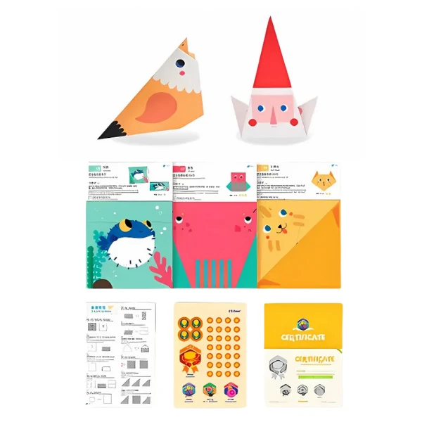Set de creație "let's origami" – nivelul 1 2