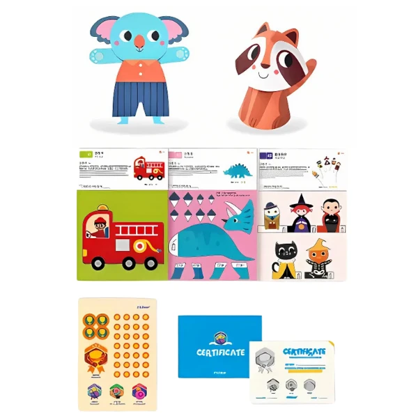 Set de creație "let's cut paper" – nivelul 3 2
