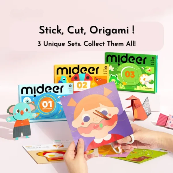 Set de creație "let's cut paper" – nivelul 1 4