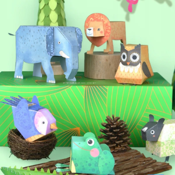 Set de origami „animale” 4