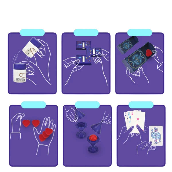 Set de joacă „primul meu spectacol magic” 6