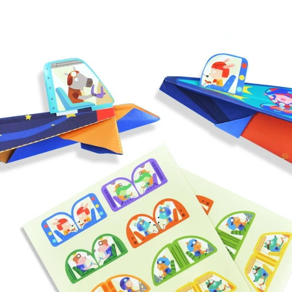 Set origami „avioane de hârtie” 5