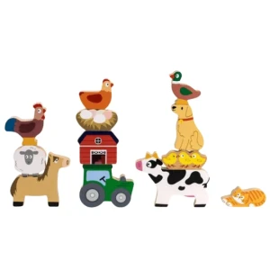 Set de figurine din lemn „ferma” Thumbnail 8