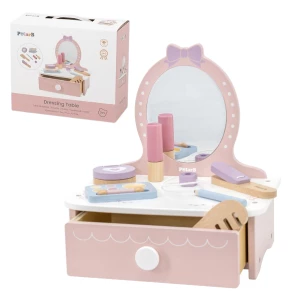 Măsuță de Toaletă din Lemn, cu accesorii