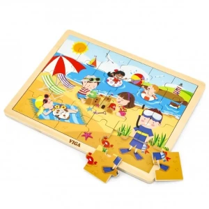 Puzzle din lemn „vară”, 24 elem. Thumbnail 3
