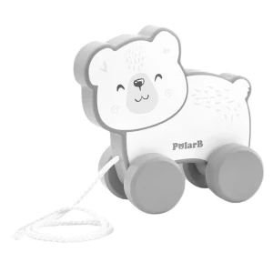 Set de joacă jucărie de tras și piramida "urs polar” Thumbnail 5