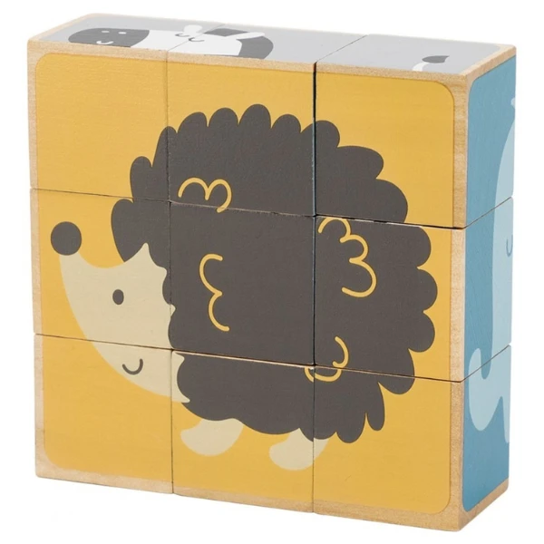Puzzle-cuburi "animăluțe" 5