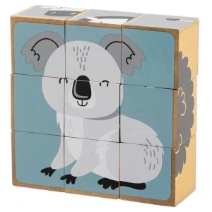 Puzzle-cuburi "animăluțe" Thumbnail 4