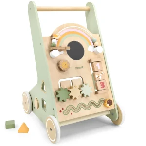 Premergător din lemn cu panou educativ Thumbnail 2
