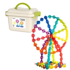 Set de construcție "Fulgi colorați"