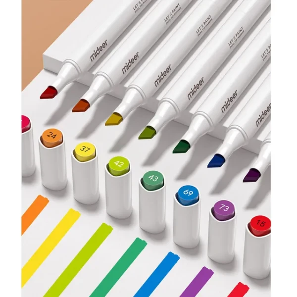 Set markere pentru schițe cu 2 capete, 36 culori 4