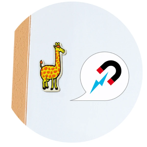 Șevalet magnetic cu două fețe 3