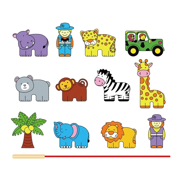 Joc de dezvoltare cu șiret "zoo" 4