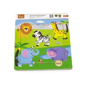 Puzzle din lemn "safari" 9 elem. Thumbnail 2