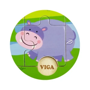 Puzzle din lemn "safari" 9 elem. Thumbnail 3