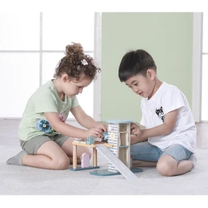 Set de joc din lemn "parcare" Thumbnail 10