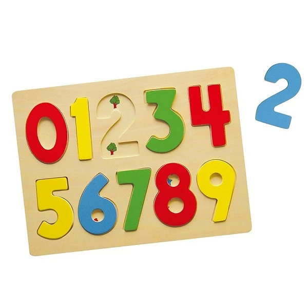 Puzzle-uri din lemn „cifre” 3