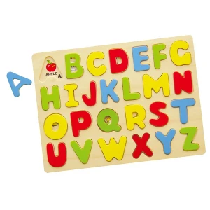 Puzzle-uri din lemn „litere”
