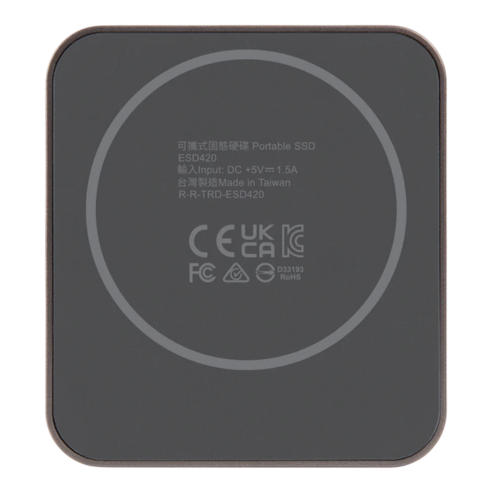Ssd portabil extern transcend esd420, 1 tb, iron gray (ts1tesd420c) 3