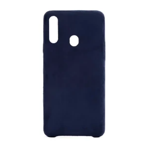Чехол-накладка alcantara v2 для samsung a10s, синий