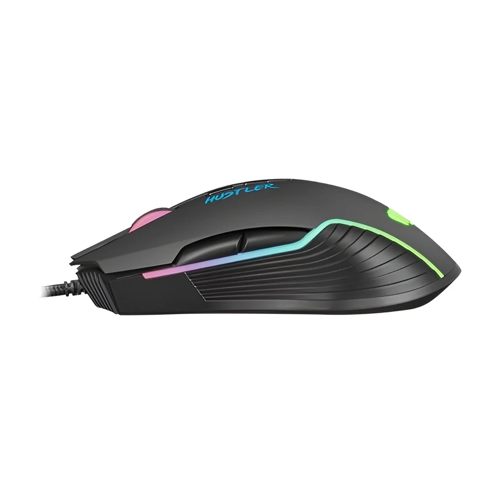 Fury mouse hustler, 6400 dpi, optical, with software, black 3