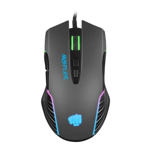 Мышь fury hustler, 6400 dpi, оптическая, с по, черная