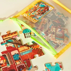 Seria de puzzle-uri "lumea dinozaurilor", 3 în 1, nivelul 4 Thumbnail 5