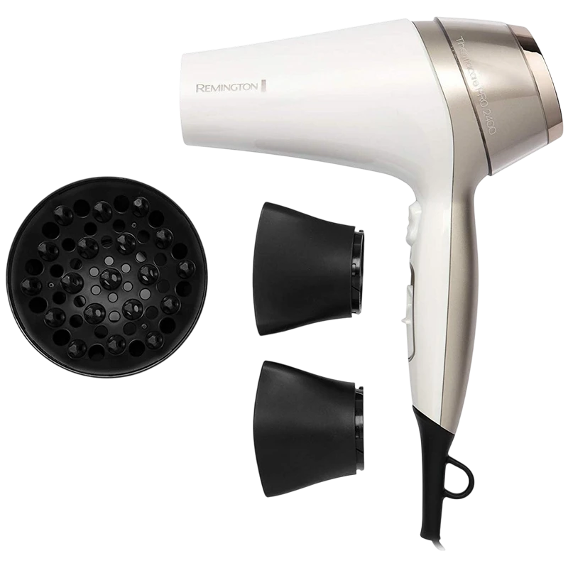 Uscător de păr remington thermacare pro d5720, 2400w, alb 8