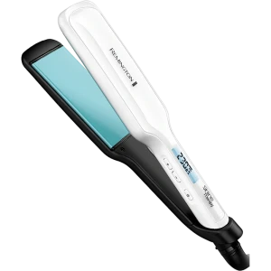 Выпрямитель для волос remington shine therapy s8550, белый | синий