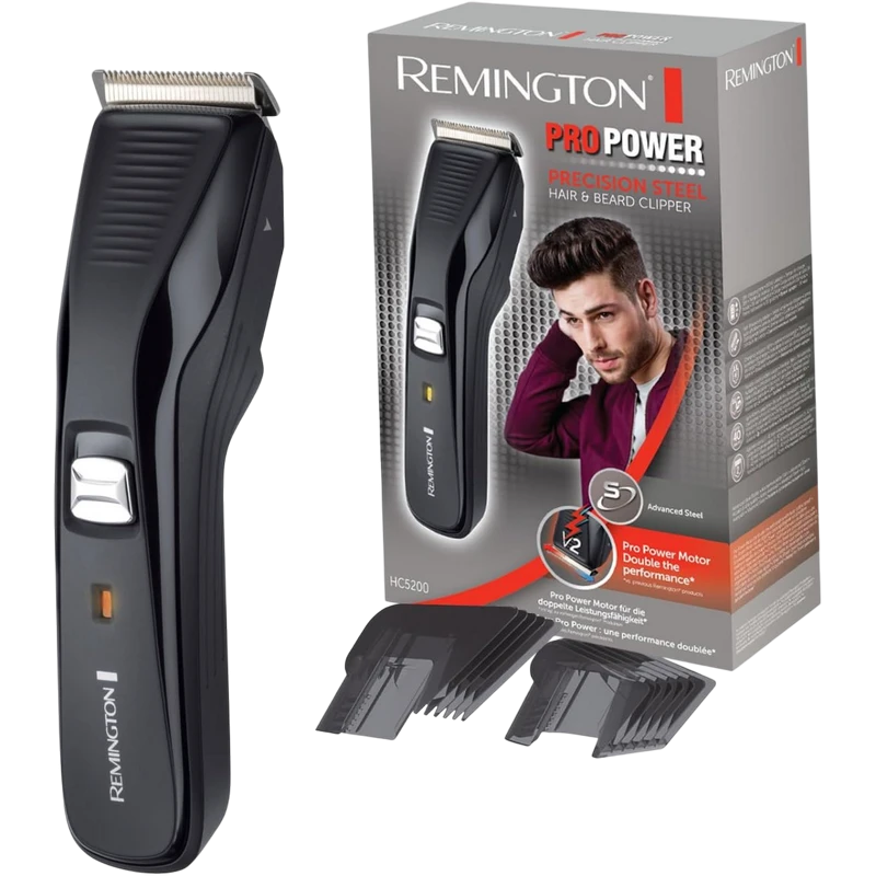 Aparat de tuns remington pro power hc5200, negru 2