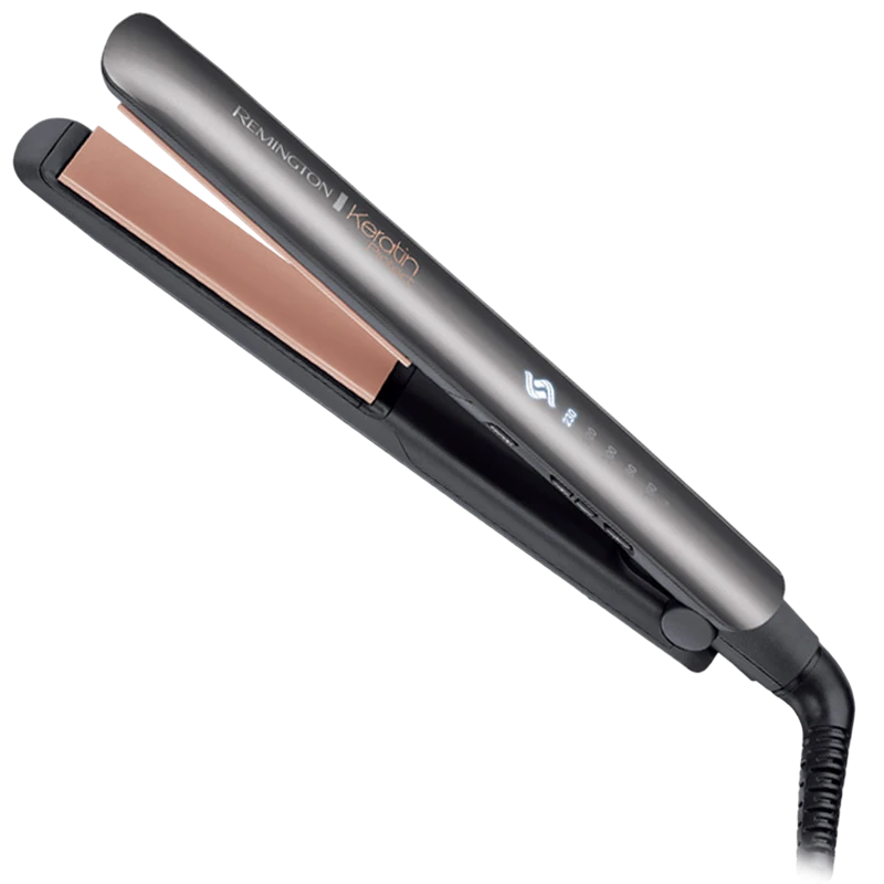 Placă de îndreptat părul remington keratin protect s8598, gri 3