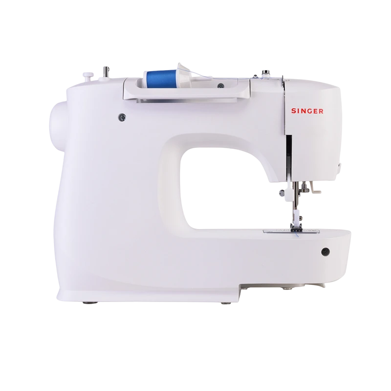 Mașină de cusut singer m3205, alb albastru 8
