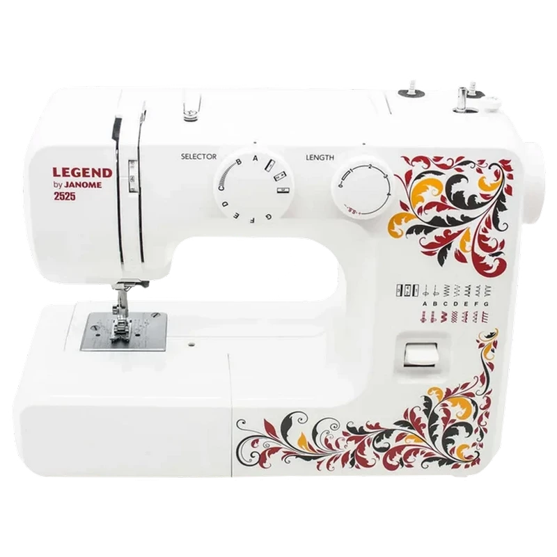 Mașină de cusut janome 2525, alb 5