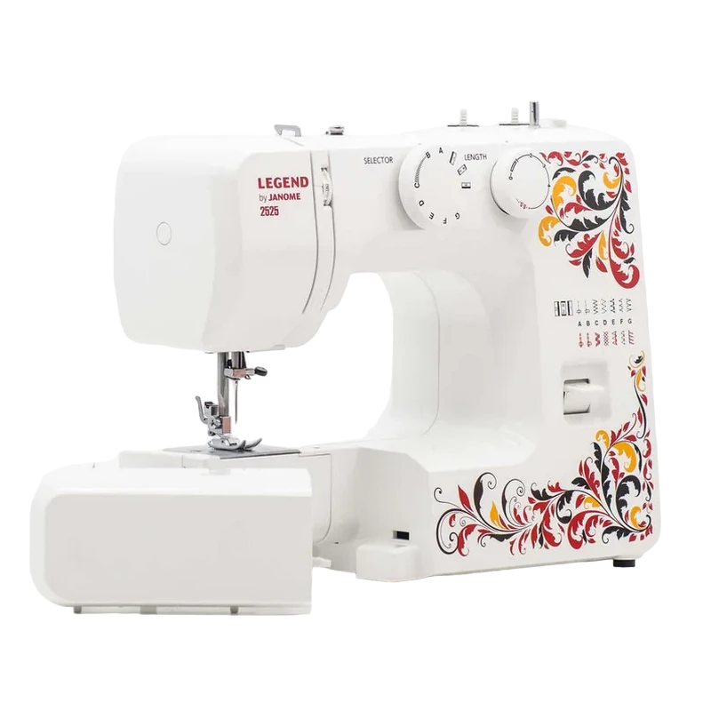 Mașină de cusut janome 2525, alb 10